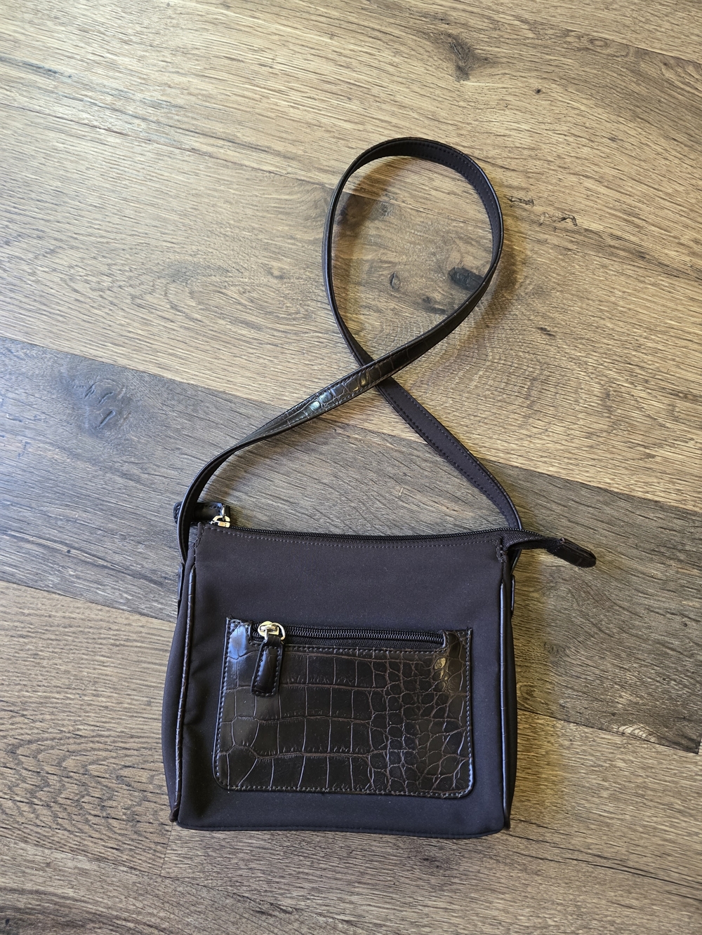 Charter Club Classics Brown Crossbody Bag - Sleek Everyday Carry